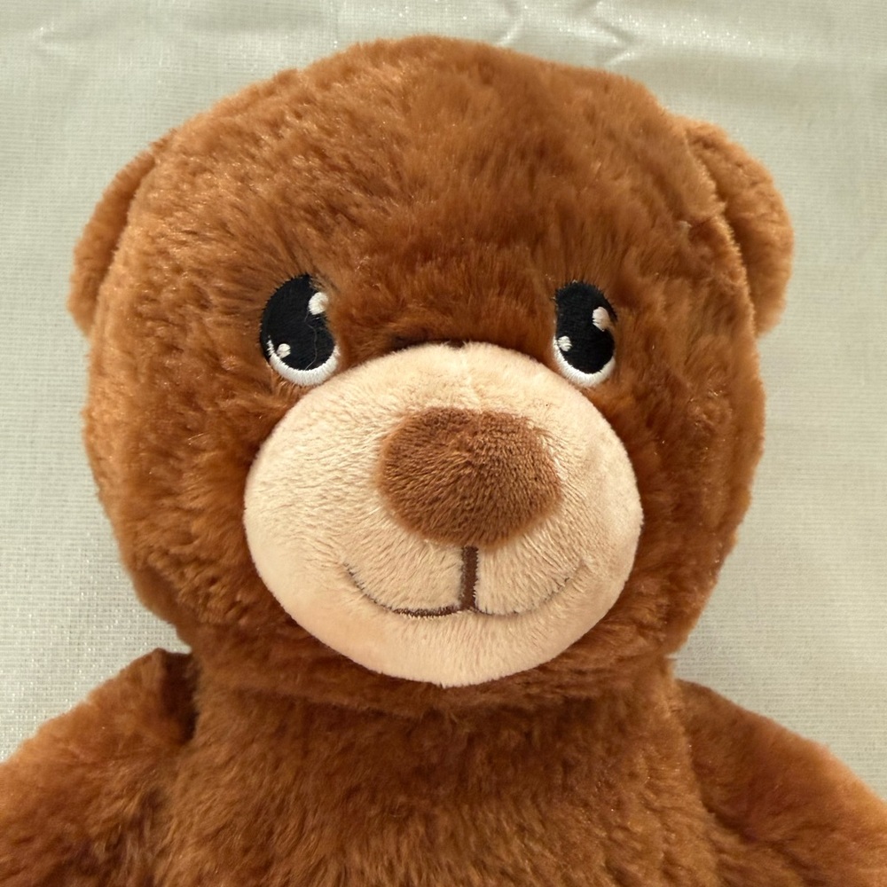 Build a Bear Workshop Happy Birthday Bear Plush Brown Teddy - Picture 5 of 8